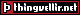 An Antipixel-style badge with "thingvellir.net" written in stylised white text on a black background with red accents.
